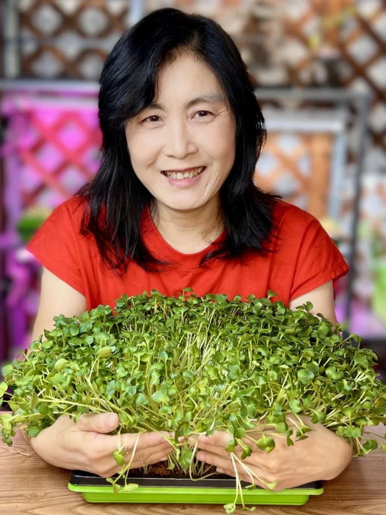 芽菜生活達人 蔡蔡, 在家種植